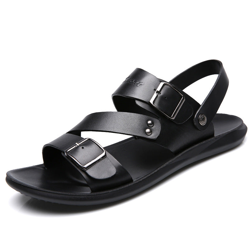 Men's Casual Barefoot Sandals | Natural Comfort & Style Buckle Sandals - Cottonese.com