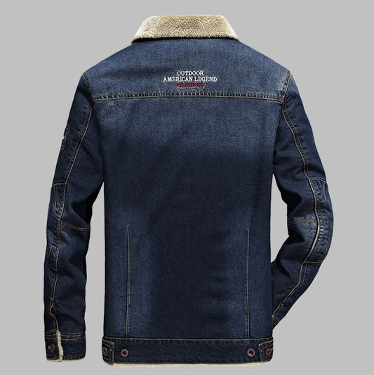 100% Cotton Jeans Men's Coat - Cottonese.com