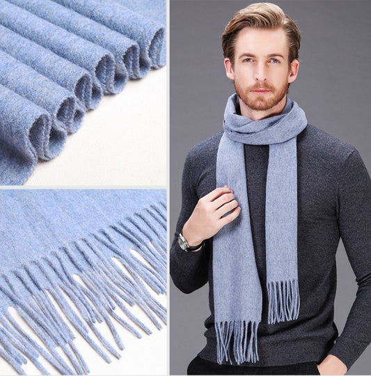 Cashmere Scarf for Men – Warmth Meets Retro Elegance - Cottonese.com