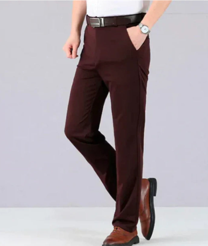 Men's Thin Cotton Casual Pants – Lightweight Comfort, Timeless Style - Cottonese.com