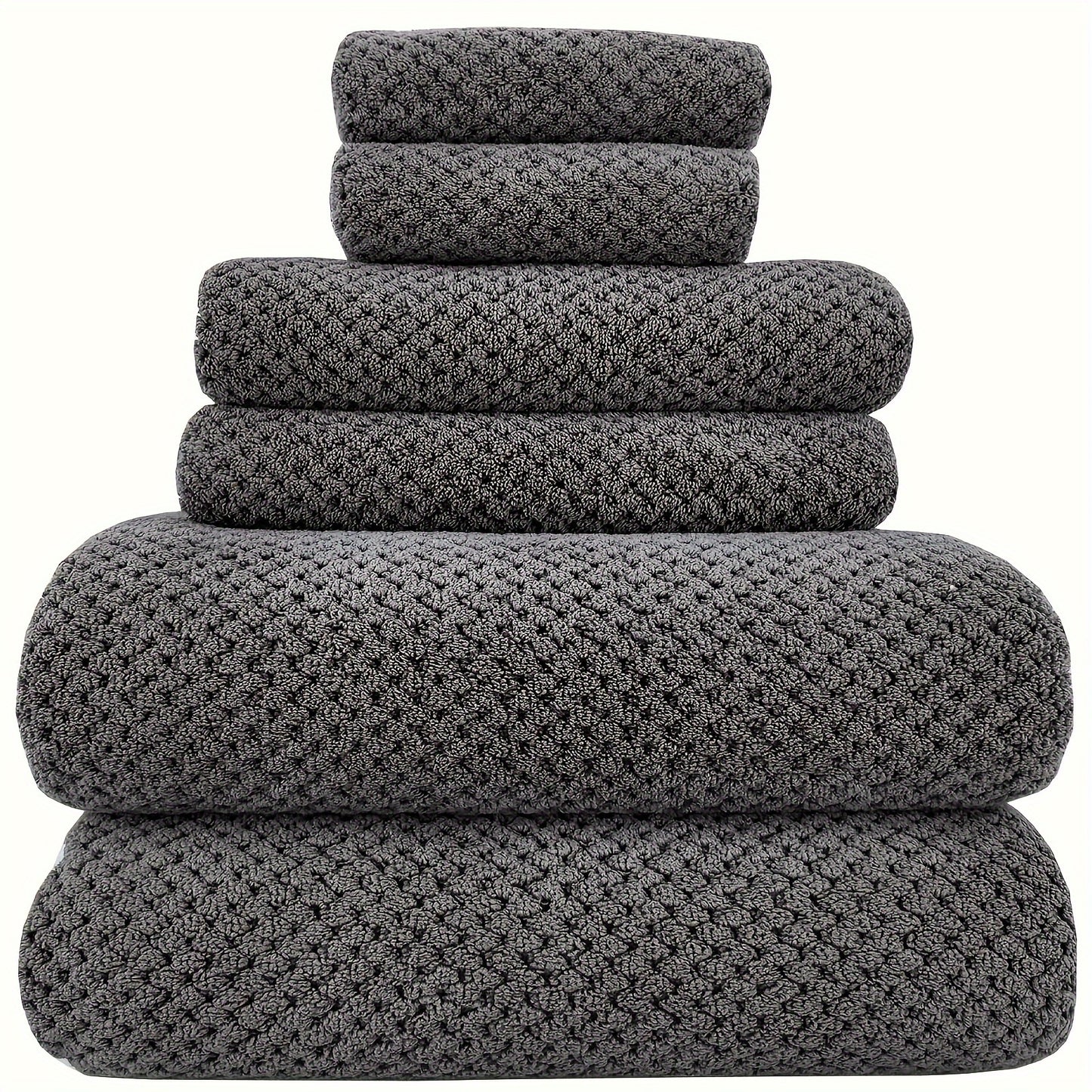 6-Piece Luxury Bath Towel Set – Soft, Absorbent, and Skin-Friendly - Cottonese.com