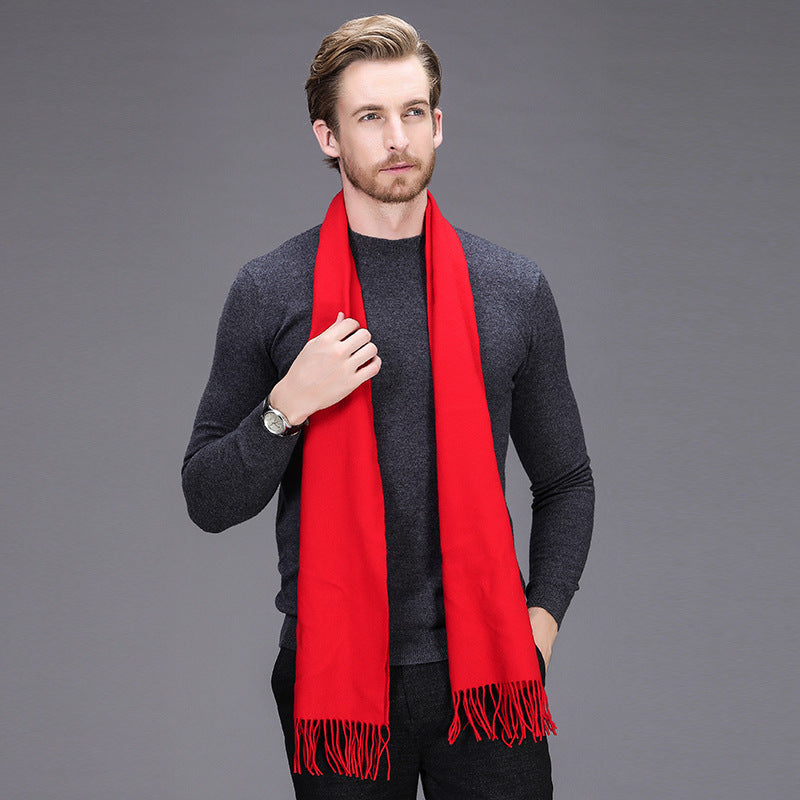 Cashmere Scarf for Men – Warmth Meets Retro Elegance - Cottonese.com