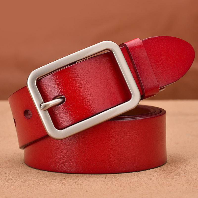 Leather Belt with Buckle – Timeless Style, Everyday Durability - Cottonese.com