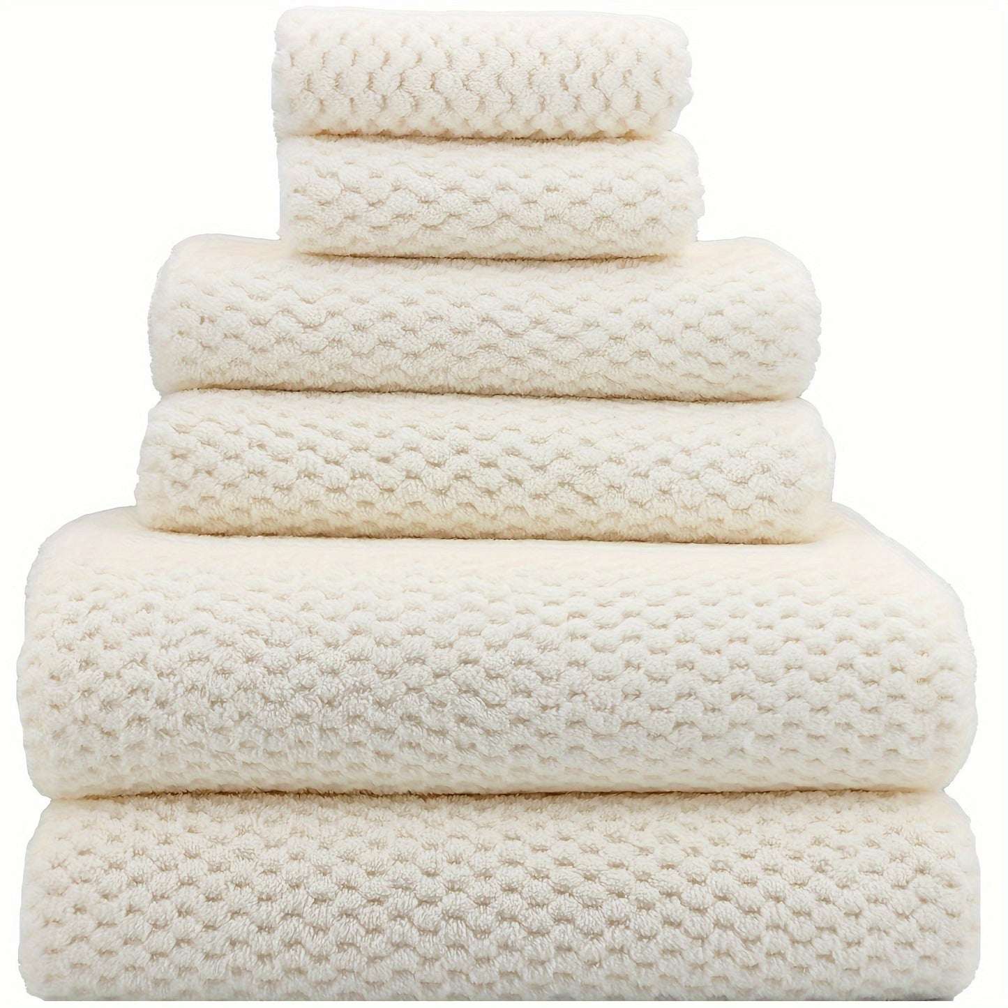 6-Piece Luxury Bath Towel Set – Soft, Absorbent, and Skin-Friendly - Cottonese.com