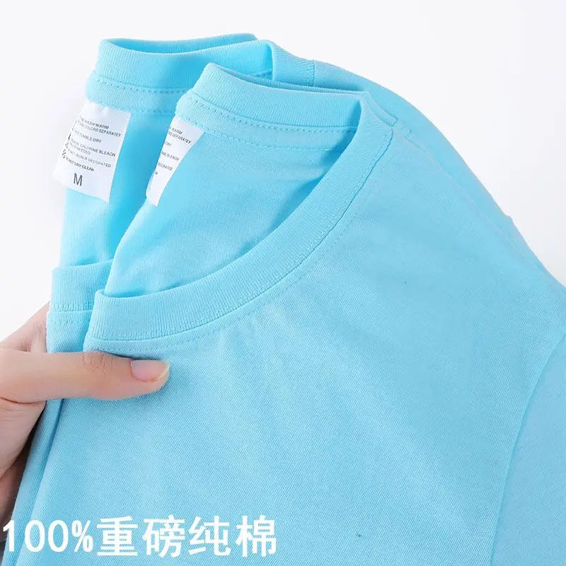 Classic 100% Cotton T-Shirt - Solid Color, O-Neck, Short-Sleeve Comfort - Cottonese.com