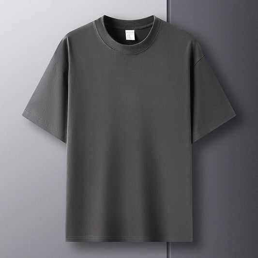 100% Pure Cotton Men's Short Sleeve Round Neck T-Shirt - Cottonese.com
