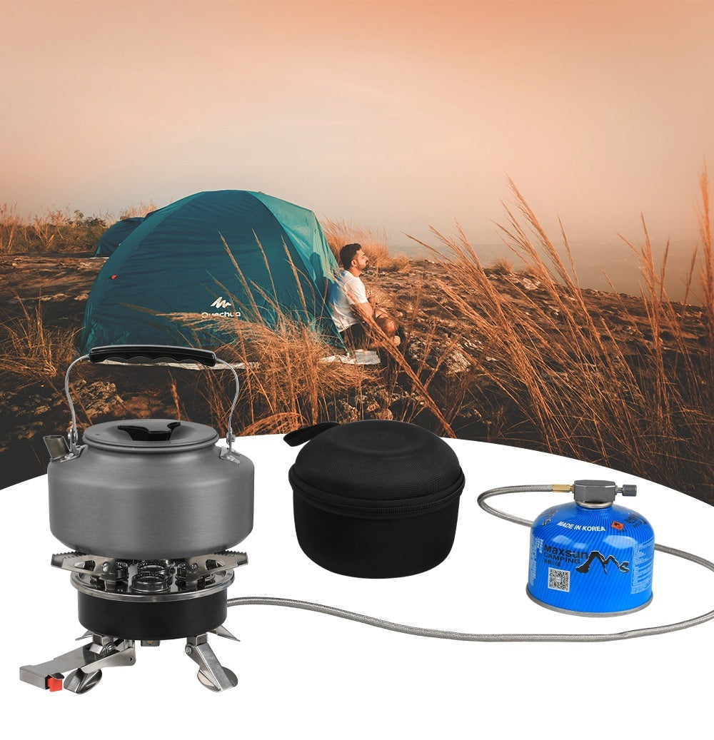 Portable Foldable Camping Split Stove – Adventure-Ready Cooking - Cottonese.com