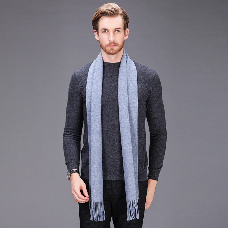 Cashmere Scarf for Men – Warmth Meets Retro Elegance - Cottonese.com