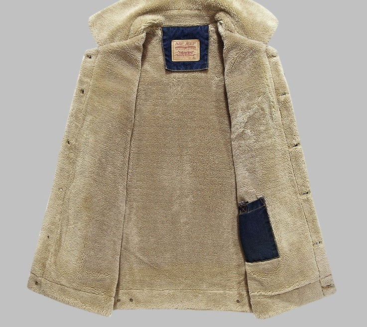 100% Cotton Jeans Men's Coat - Cottonese.com
