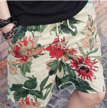 Men's Linen Beach Shorts – Effortless Style for Sunny Days - Cottonese.com
