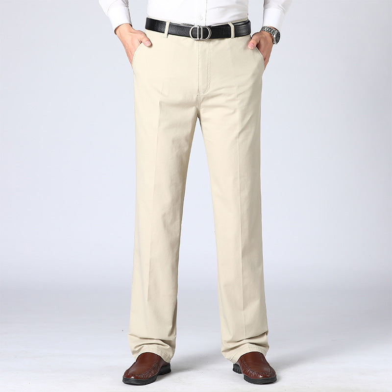 Men's Thin Cotton Casual Pants – Lightweight Comfort, Timeless Style - Cottonese.com