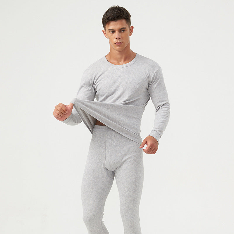 Winter Thermal Underwear For Men's Long Johns Shirt and Pants Set - Cottonese.com