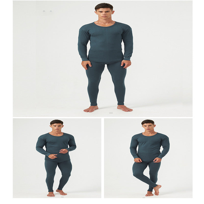 Winter Thermal Underwear For Men's Long Johns Shirt and Pants Set - Cottonese.com