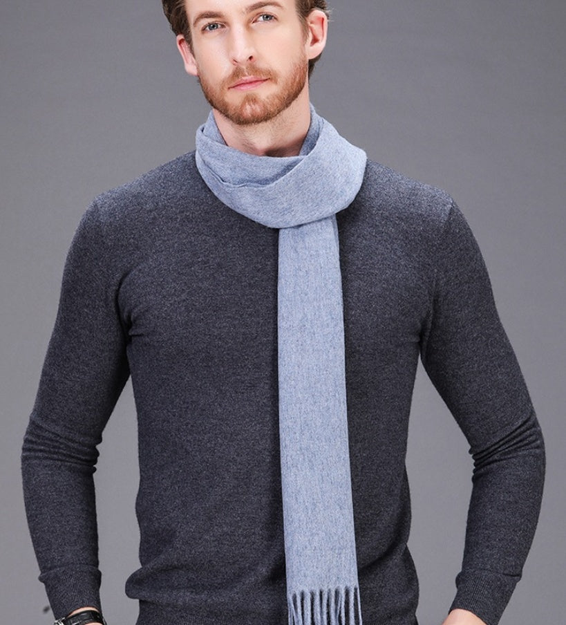 Cashmere Scarf for Men – Warmth Meets Retro Elegance - Cottonese.com