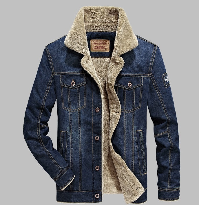 100% Cotton Jeans Men's Coat - Cottonese.com