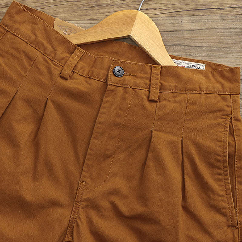 Cotton Straight Cargo Pants – Functional Style, Everyday Comfort - Cottonese.com