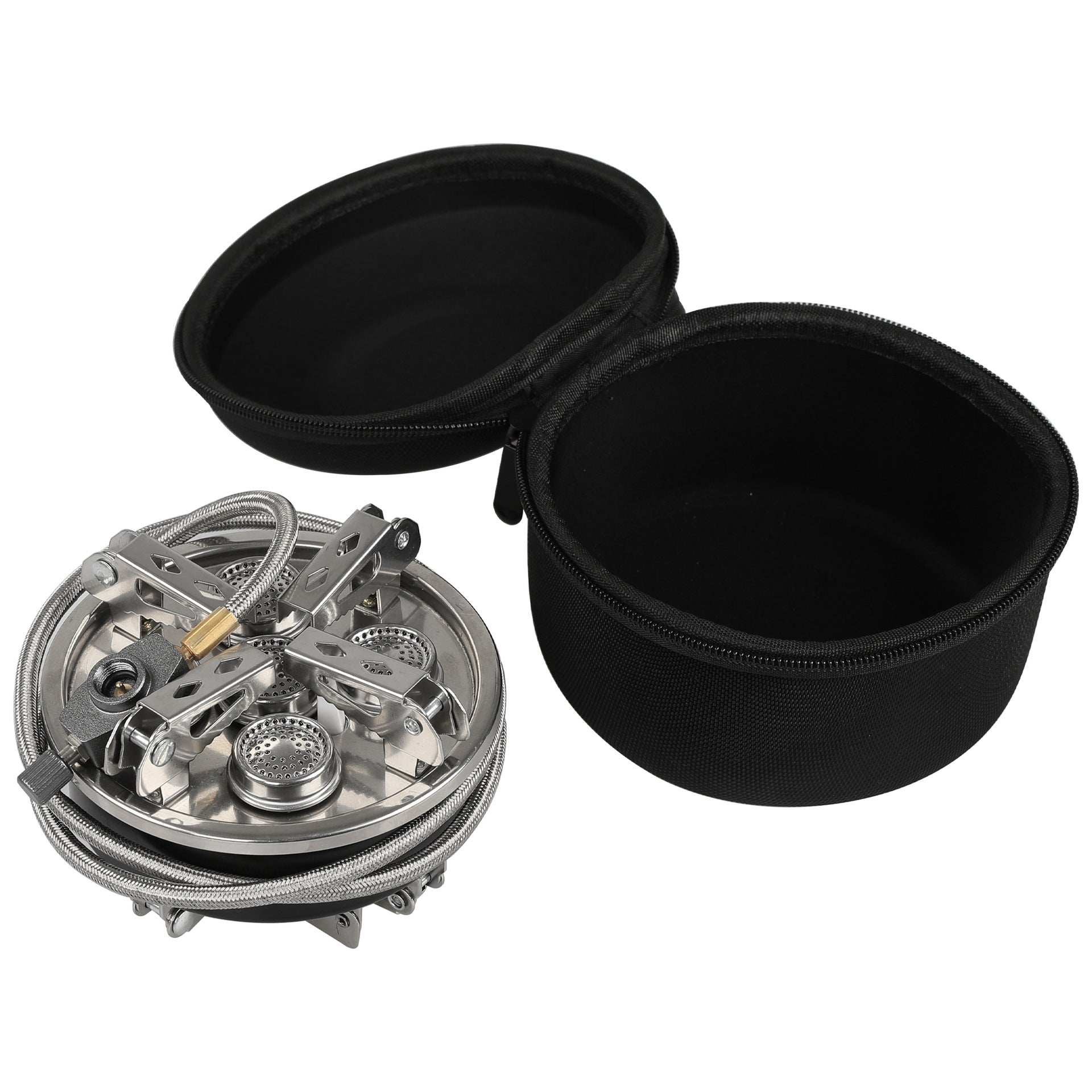 Portable Foldable Camping Split Stove – Adventure-Ready Cooking - Cottonese.com