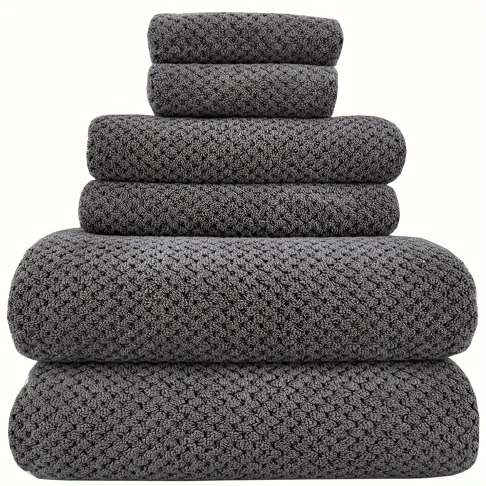 6-Piece Luxury Bath Towel Set – Soft, Absorbent, and Skin-Friendly - Cottonese.com