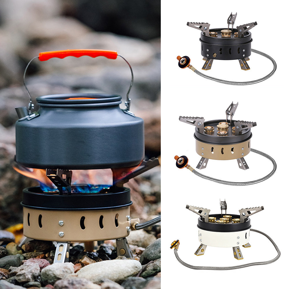 Portable Windproof Camping Gas Stove – Your Ultimate Outdoor Cooking Companion - Cottonese.com