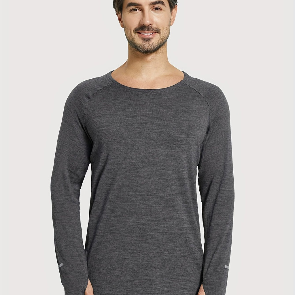 BALEAF Men's 100% Merino Wool Base Layer: The Ultimate Winter Essential Thermal Underwear - Cottonese.com