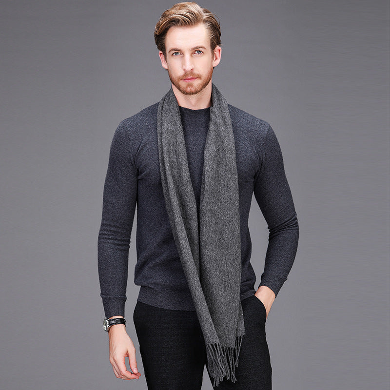 Cashmere Scarf for Men – Warmth Meets Retro Elegance - Cottonese.com