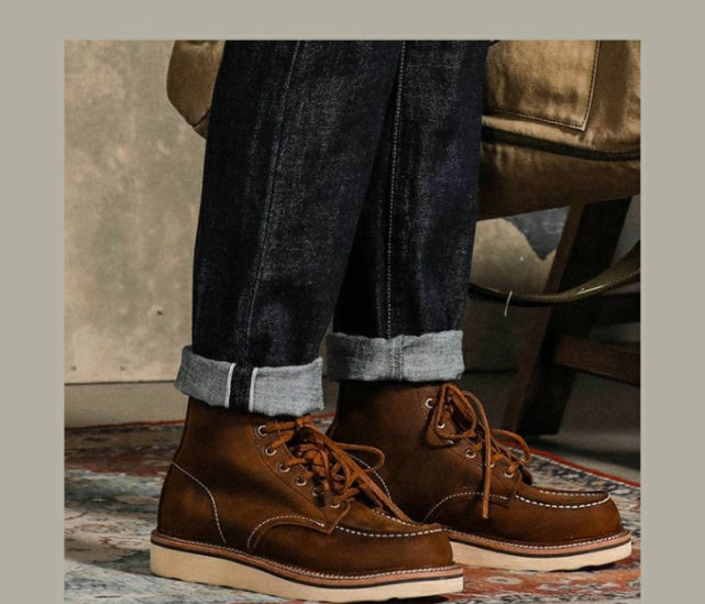 Dark Workwear Primary Color Jeans for Men - Cottonese.com