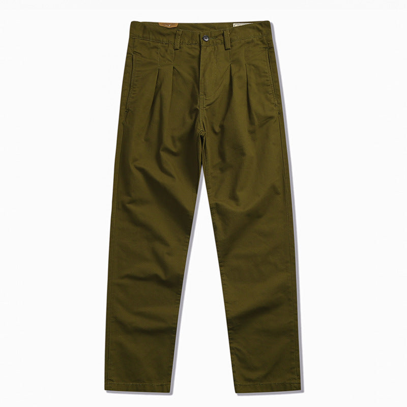 Cotton Straight Cargo Pants – Functional Style, Everyday Comfort - Cottonese.com