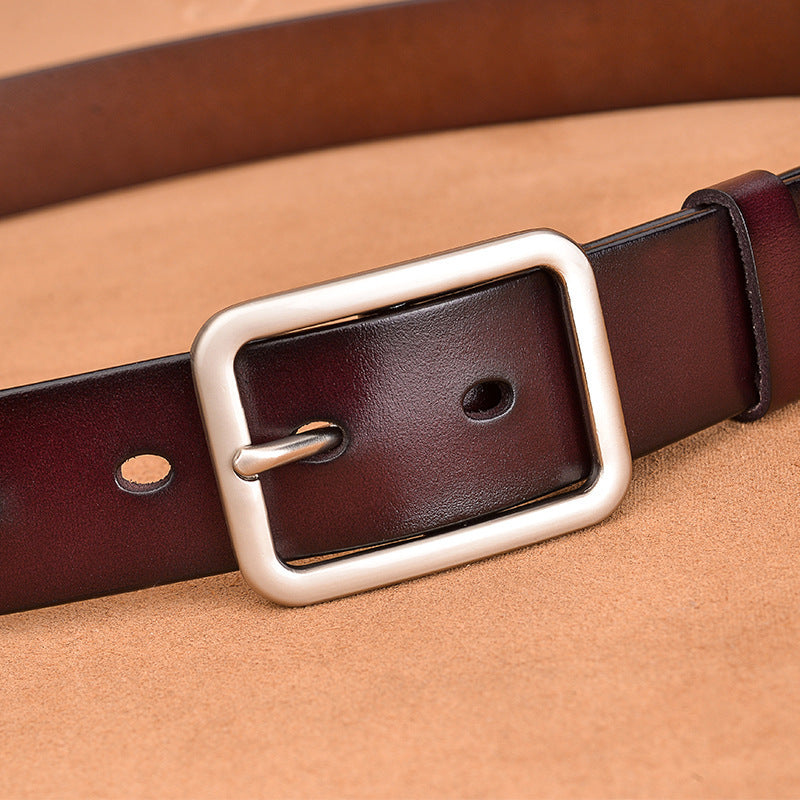 Leather Belt with Buckle – Timeless Style, Everyday Durability - Cottonese.com