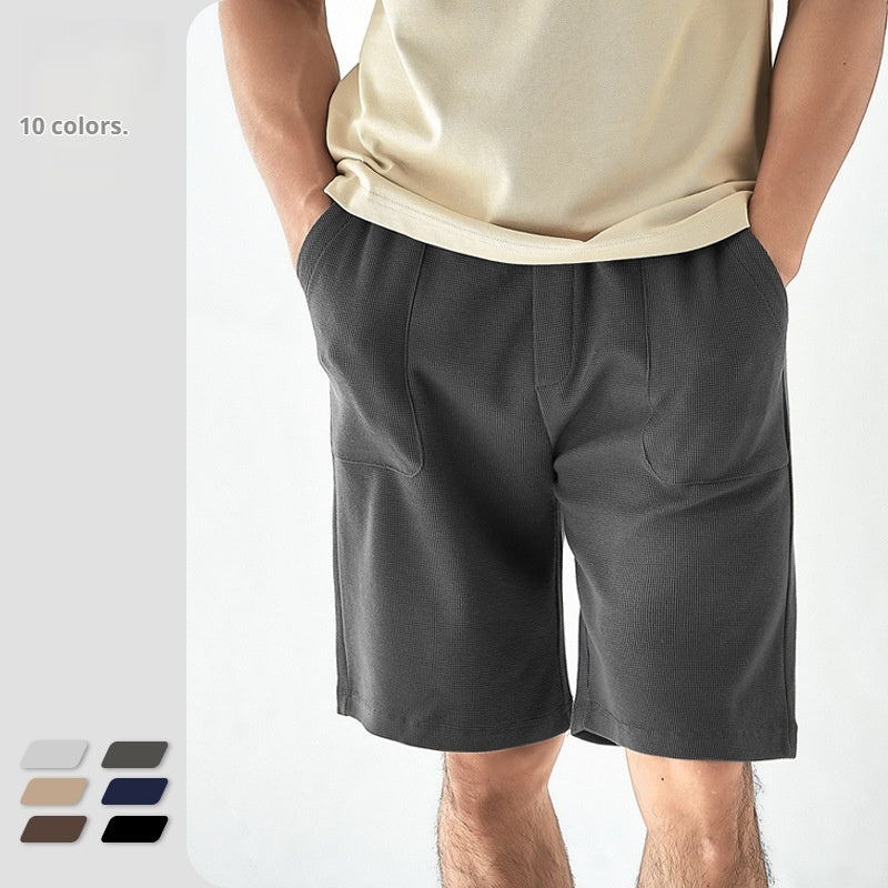 Simple Drawstring Waist Sports Shorts – Comfort Meets Performance - Cottonese.com