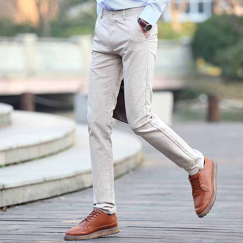 Men's Cotton Hemp Casual Pants – Natural Comfort, Timeless Style - Cottonese.com