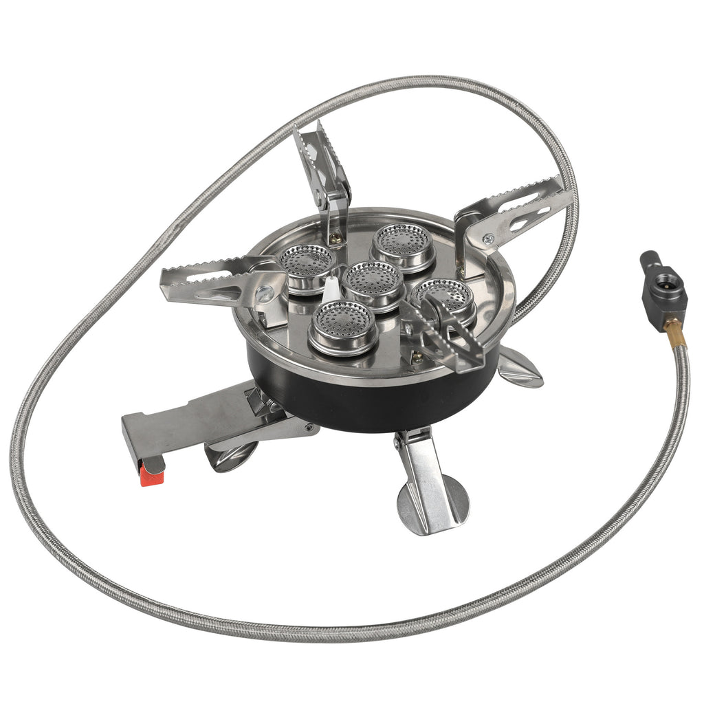Portable Foldable Camping Split Stove – Adventure-Ready Cooking - Cottonese.com