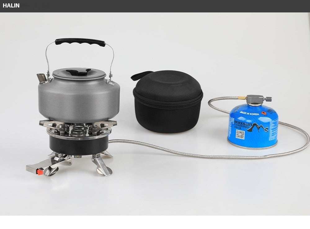 Portable Foldable Camping Split Stove – Adventure-Ready Cooking - Cottonese.com