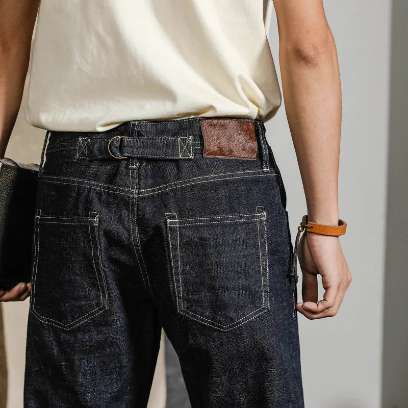 Dark Workwear Primary Color Jeans for Men - Cottonese.com