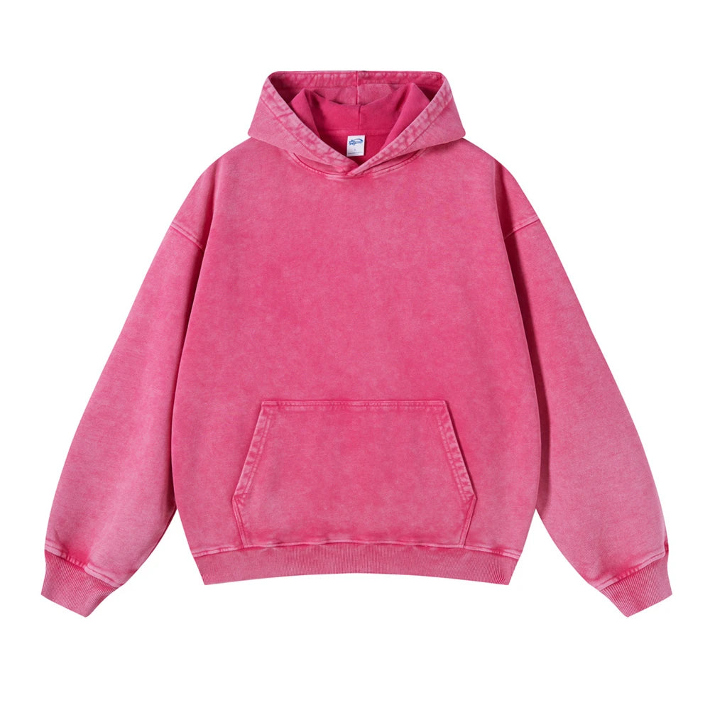 Experience Ultimate Comfort with Our Heavyweight Washed Cotton Hooded Sweatshirts - Cottonese.com