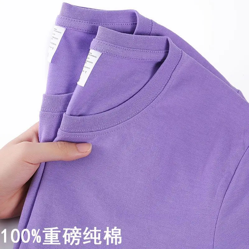 Classic 100% Cotton T-Shirt - Solid Color, O-Neck, Short-Sleeve Comfort - Cottonese.com