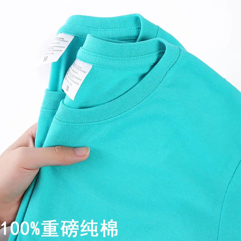 Classic 100% Cotton T-Shirt - Solid Color, O-Neck, Short-Sleeve Comfort - Cottonese.com