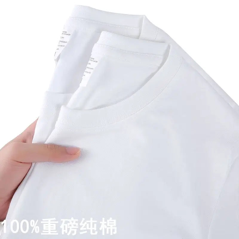 Classic 100% Cotton T-Shirt - Solid Color, O-Neck, Short-Sleeve Comfort - Cottonese.com