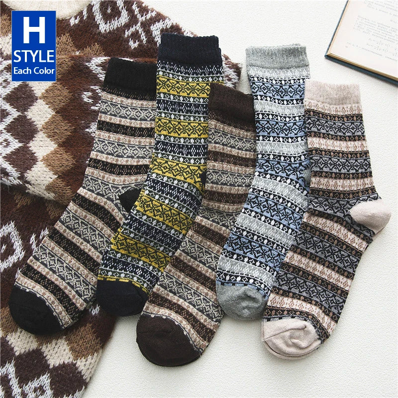 5-Pack Men's Winter Socks - Cottonese.com