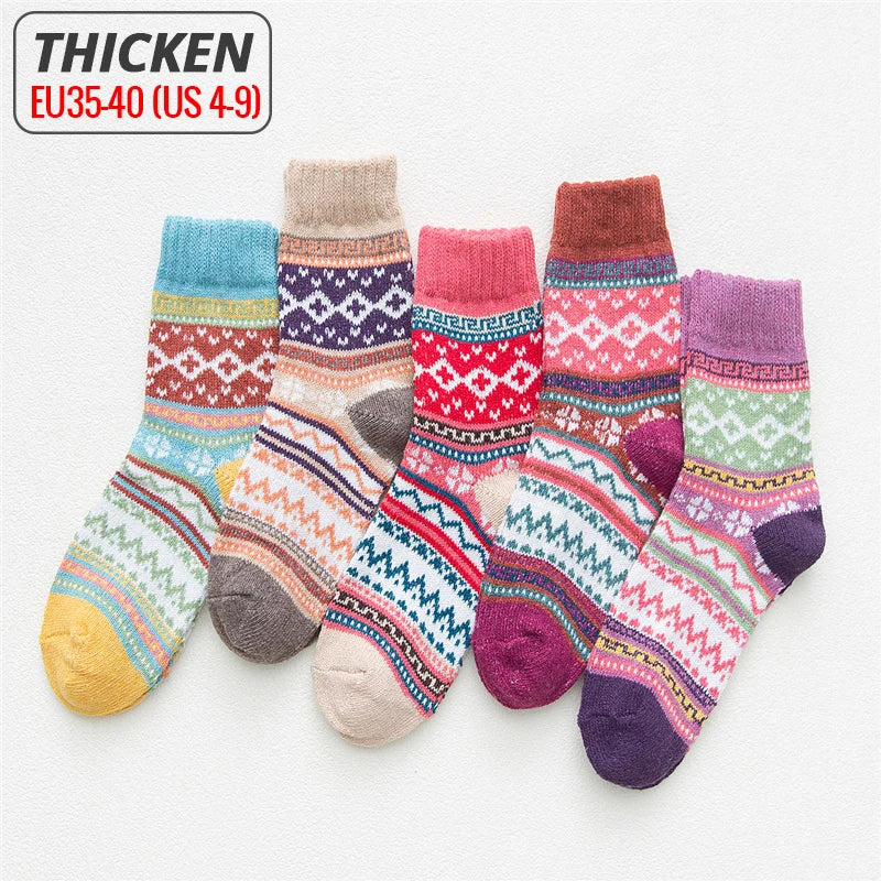 5-Pack Men's Winter Socks - Cottonese.com