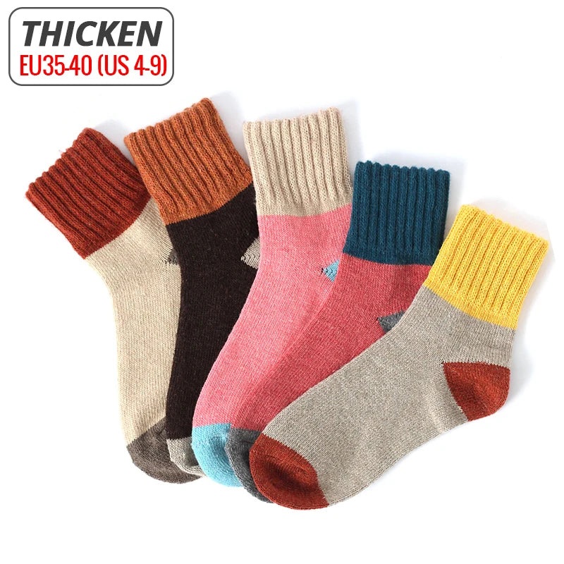 5-Pack Men's Winter Socks - Cottonese.com