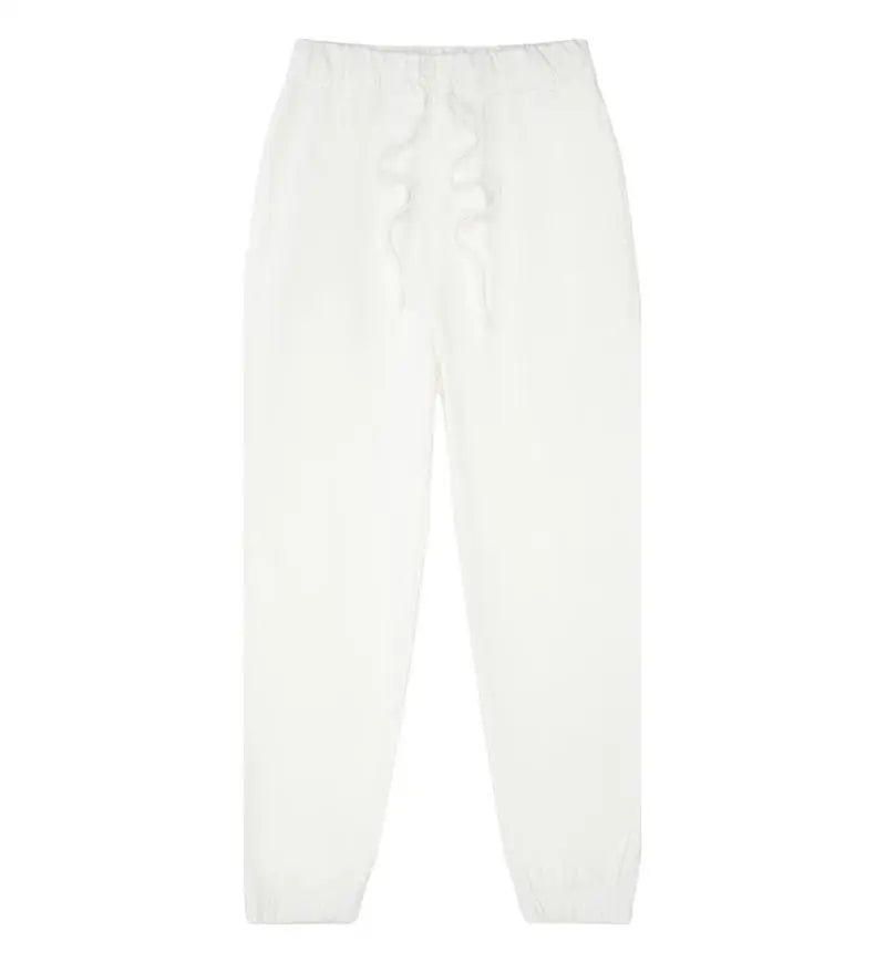 Step Up Your Style with Ultimate Comfort: 100% Cotton Casual Long Pant French Terry Plain Jogger - Cottonese.com