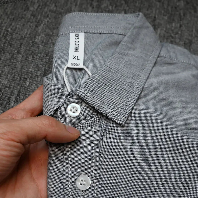 Casual Style with Our Men's Oxford Shirt - Cottonese.com
