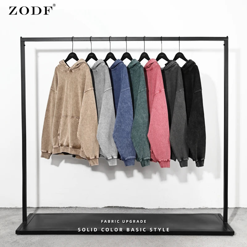 Experience Ultimate Comfort with Our Heavyweight Washed Cotton Hooded Sweatshirts - Cottonese.com