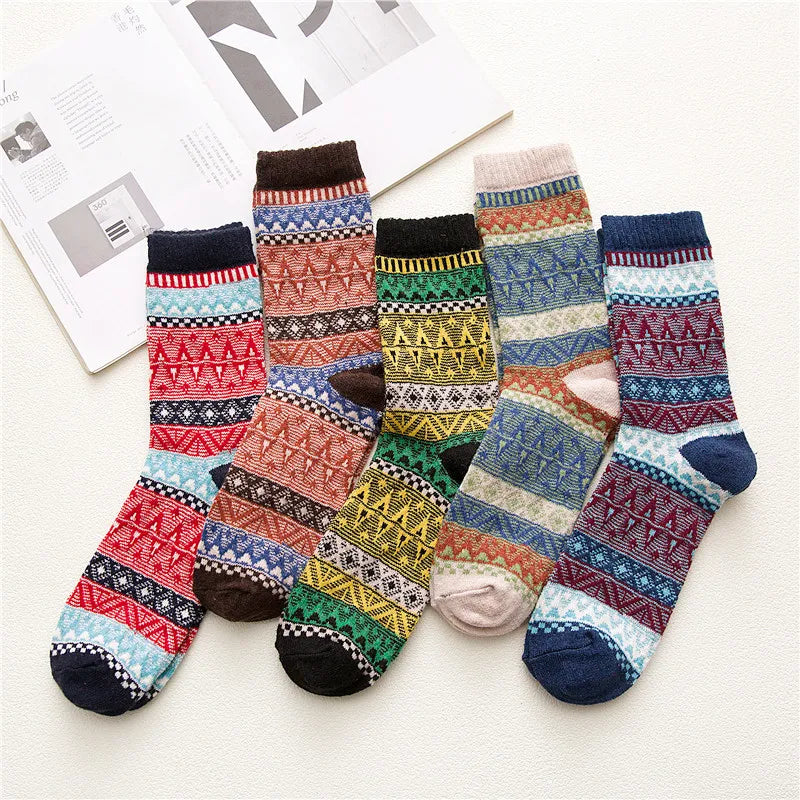5-Pack Men's Winter Socks - Cottonese.com