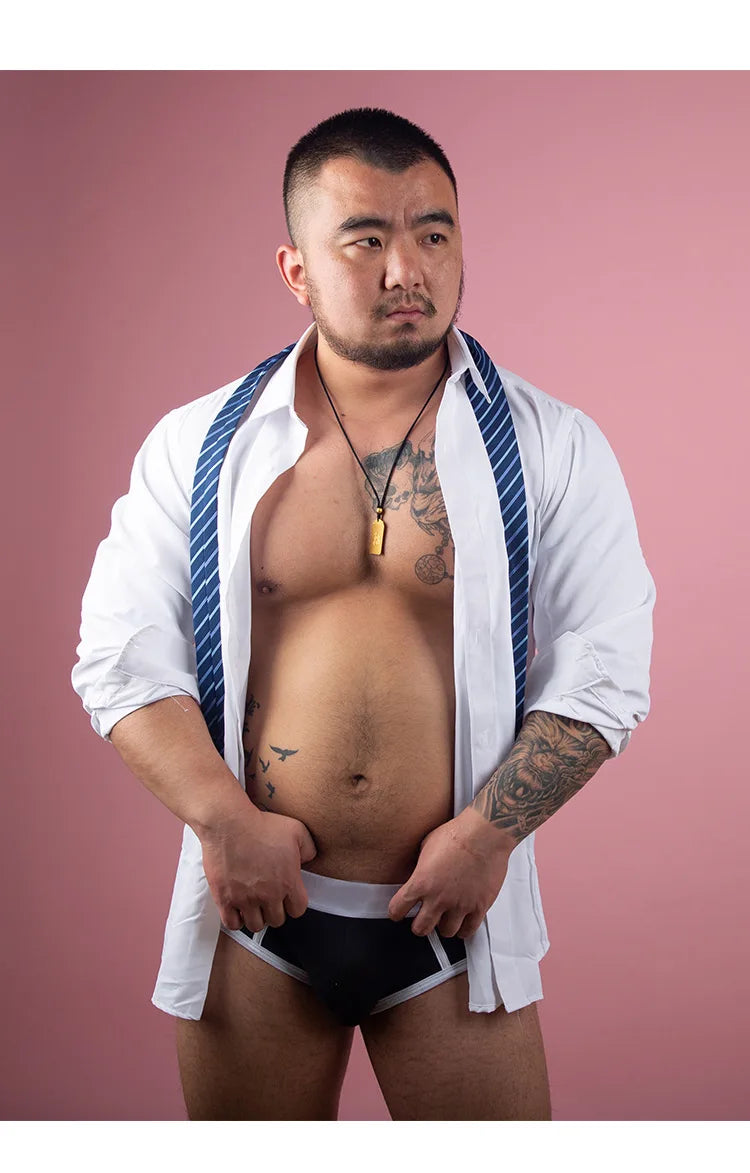 Men Oversize Underwear Briefs Cotton Breathable Male Panties Cueca U Pouch Comfortable Underpants 5 Colors M L XL XXL 3XL 4XL - Cottonese.com