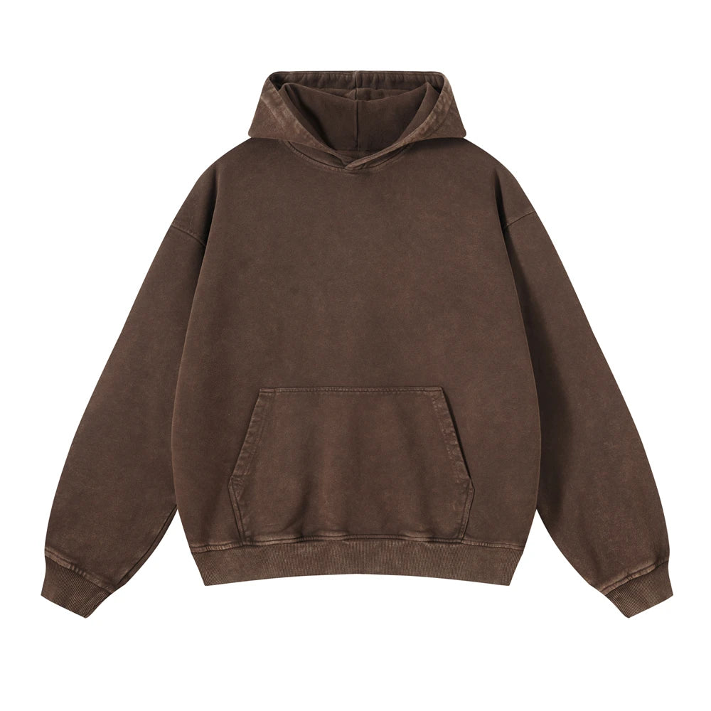 Experience Ultimate Comfort with Our Heavyweight Washed Cotton Hooded Sweatshirts - Cottonese.com