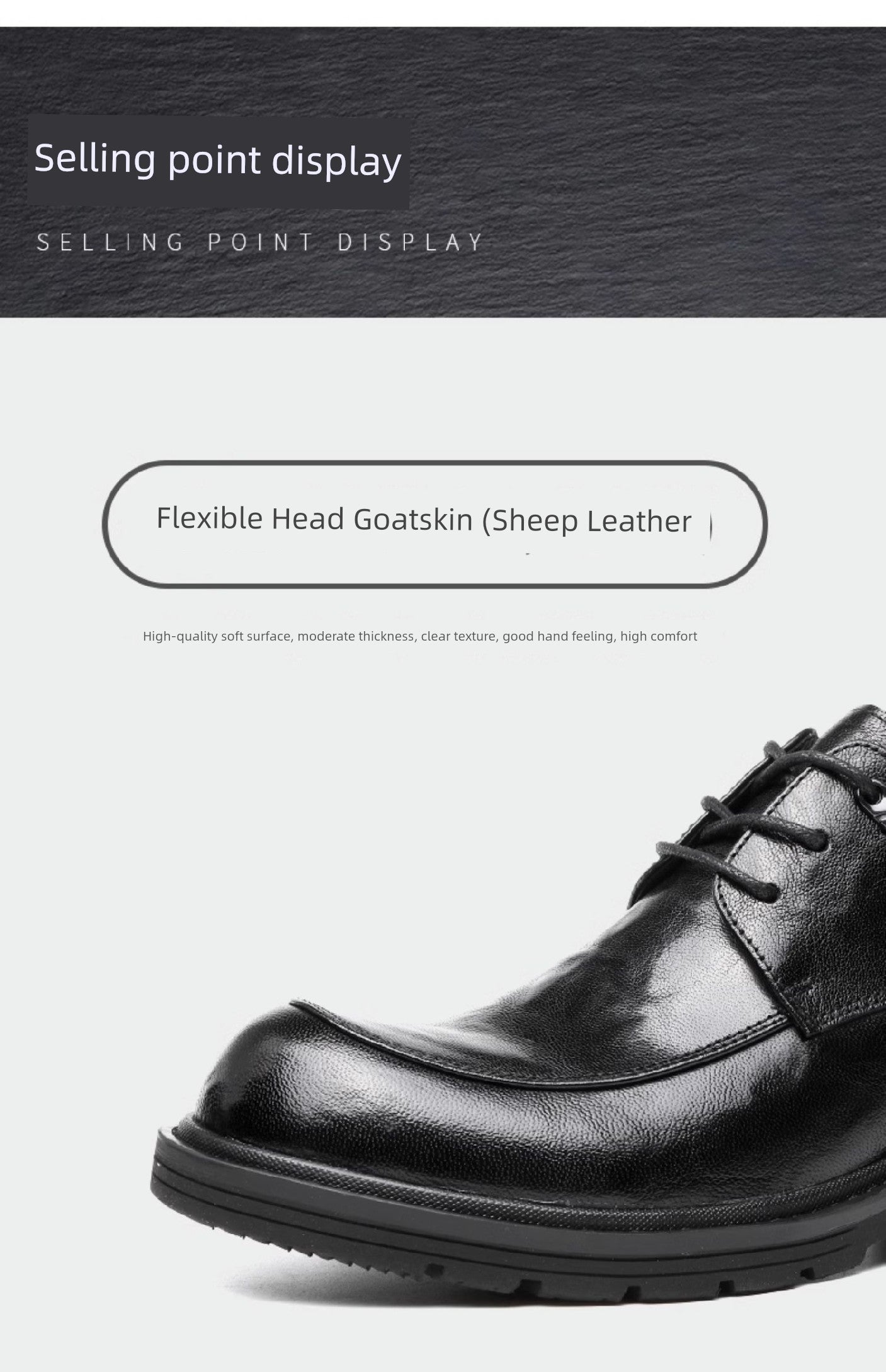 French Classic: Round-Toe Leather Oxfords - Cottonese.com