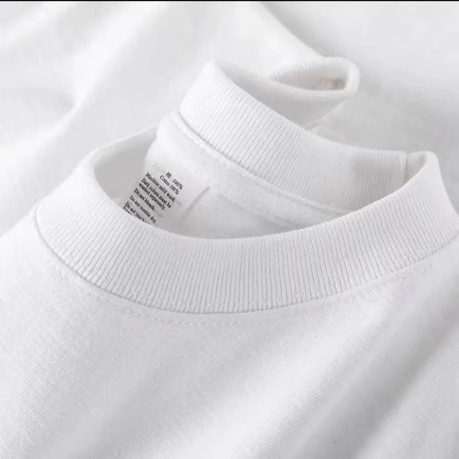 Classic 100% Cotton T-Shirt - Solid Color, O-Neck, Short-Sleeve Comfort - Cottonese.com