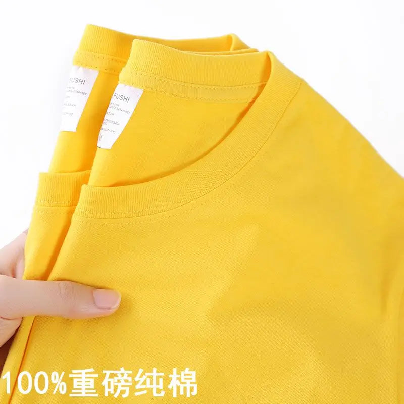 Classic 100% Cotton T-Shirt - Solid Color, O-Neck, Short-Sleeve Comfort - Cottonese.com