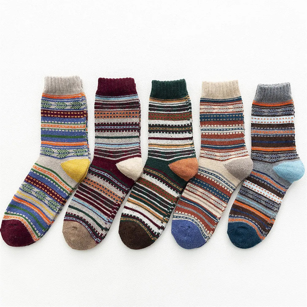 5-Pack Men's Winter Socks - Cottonese.com